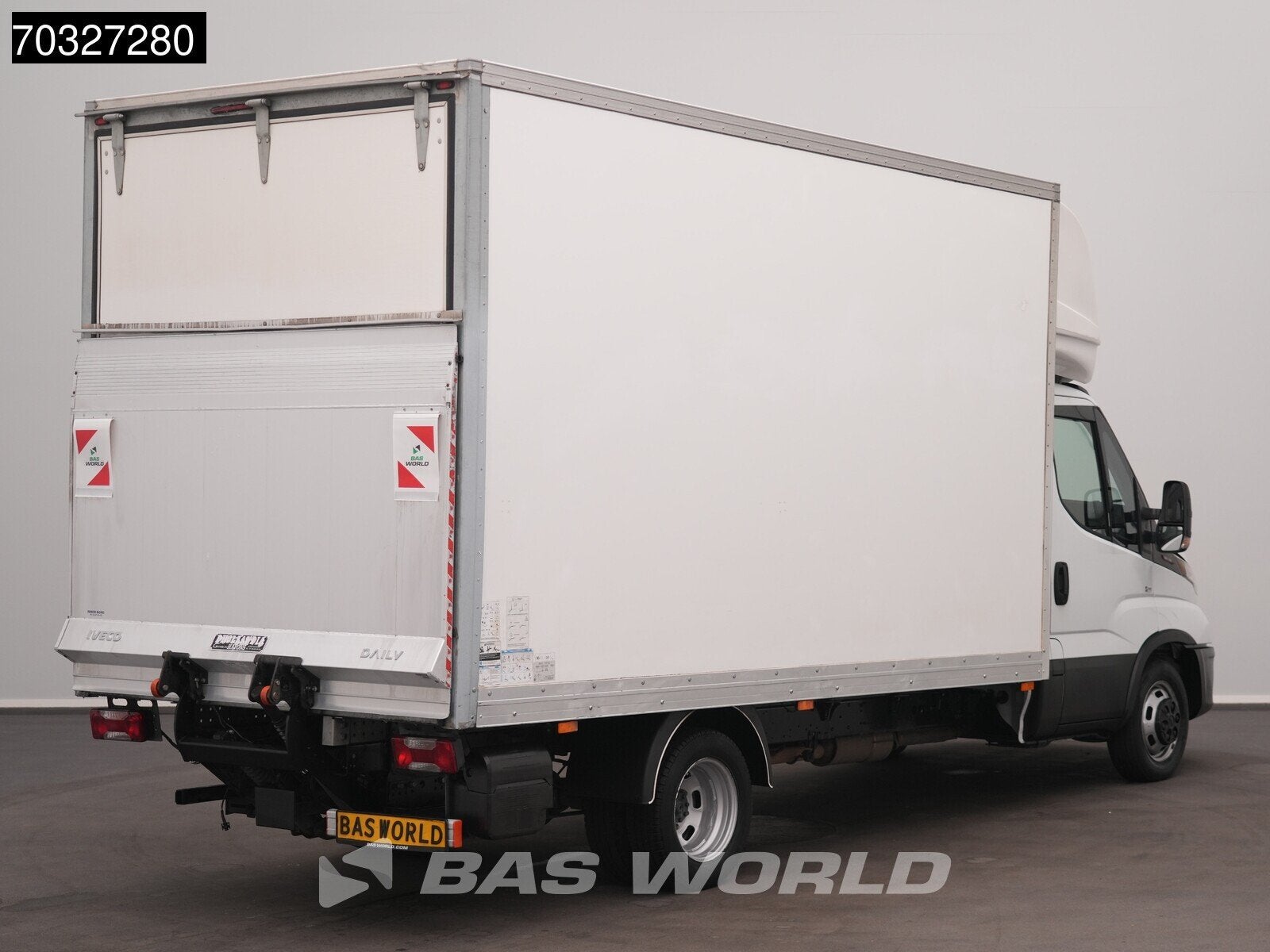 Iveco Daily 35C16 3.0L Laadklep Dubbellucht Bakwagen Airco C, Stof, Gebruikt, Euro 6, 4 cilinders