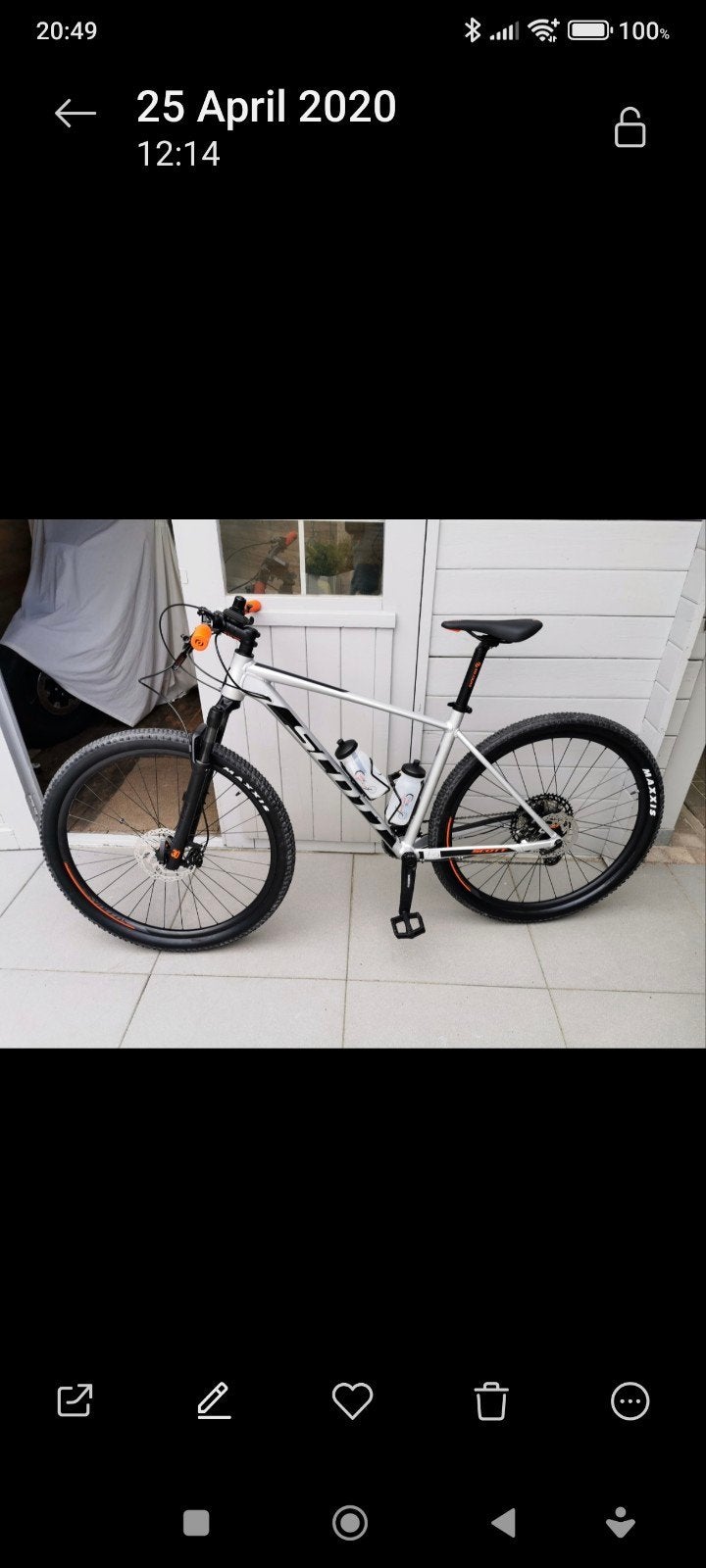 Mtb te koop, Ophalen