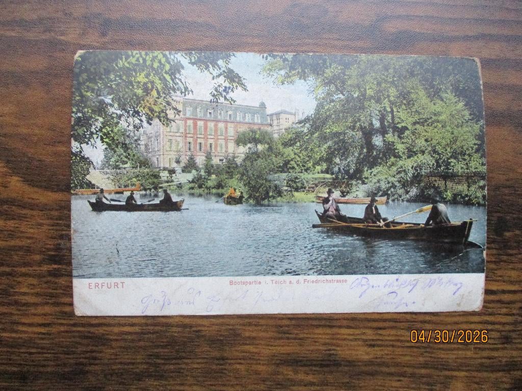 Carte postale de terrain WW1. Cartes Aus Milit Grunden, Envoi