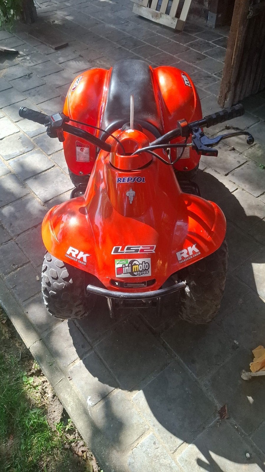 Kinderquad, Ophalen