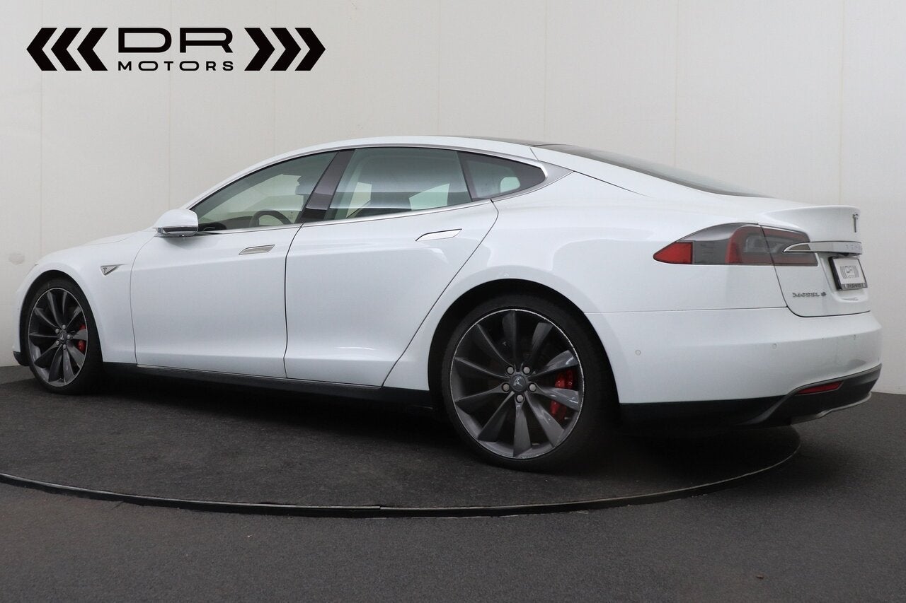 Tesla Model S P85D - FREE SUPERCHARGING - 2024 NEW BATTERY, Auto's, Tesla, 4 zetels, Zwart, 572 kW, Wit