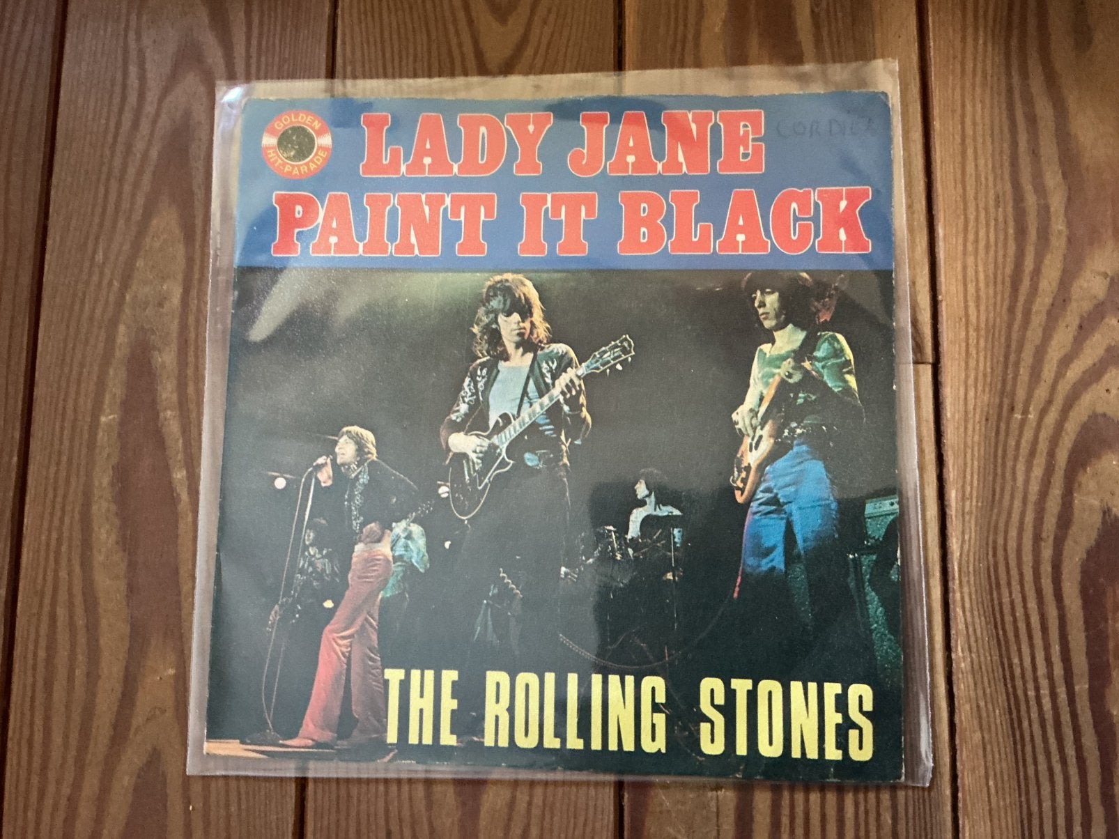 Les Rolling Stones de 7 pouces - Lady Jane/Peignez-le ennoir, Enlèvement ou Envoi, Utilisé