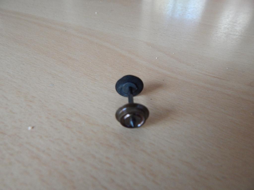 DC wielas met schijfwiel eenzijdige isolatie, Gelijkstroom, Wagon, Ophalen of Verzenden, Zo goed als nieuw