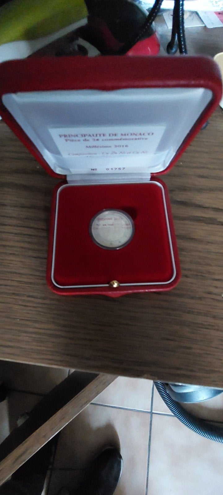 Pièce de 2€ monegasque de CollectionFondation de Monté-Carlo, Enlèvement ou Envoi