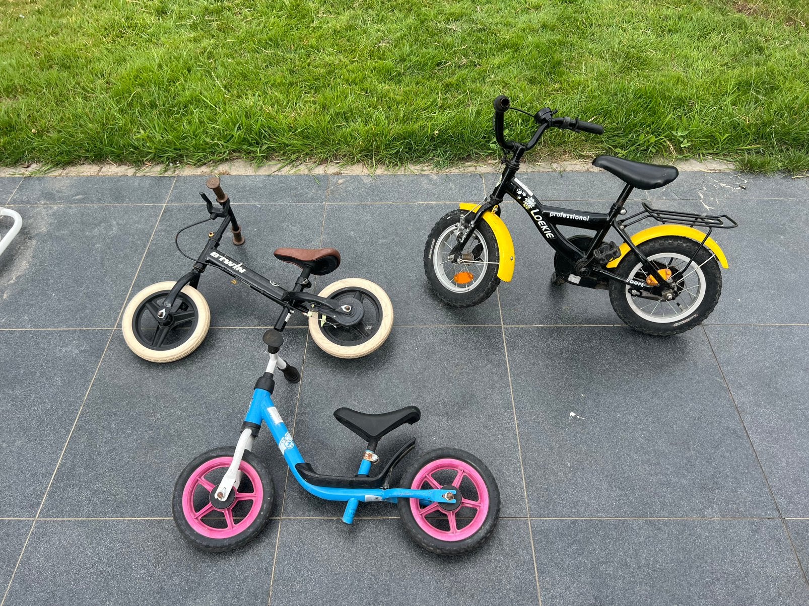 3 fietsjes, Ophalen, Zo goed als nieuw