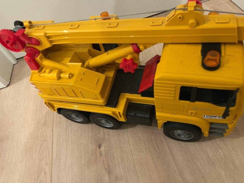 Bruder kraanwagen, Ophalen, Gebruikt