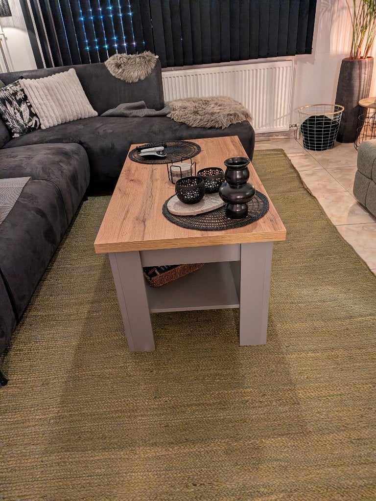 salontafel, Huis en Inrichting, Tafels | Salontafels, Ophalen, Gebruikt, Modern, Rechthoekig