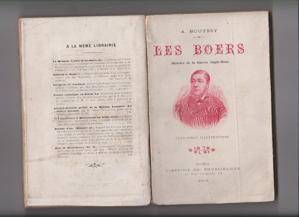 A. Bouyssy. Les Boers. Histoire de la guerre Anglo-Boer., Gelezen, BOUYSSY, Ophalen of Verzenden, Voor 1940