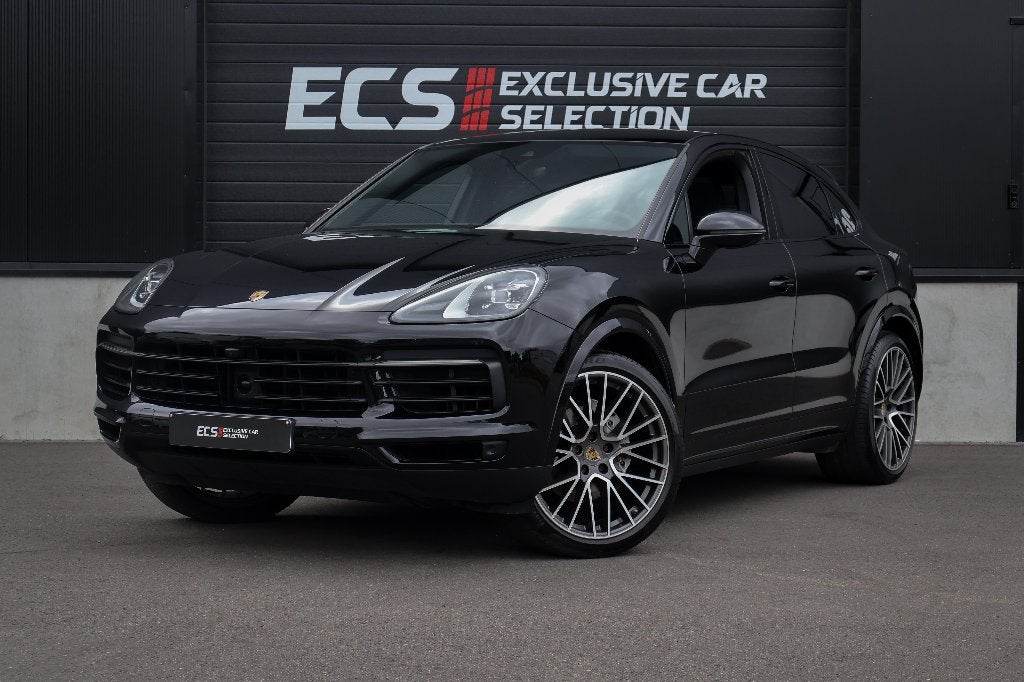 Porsche Cayenne Coupé | 3.0 V6 Turbo | 340 pk | 2019 |, Auto's, Automaat, 2995 cc, Zwart, Leder