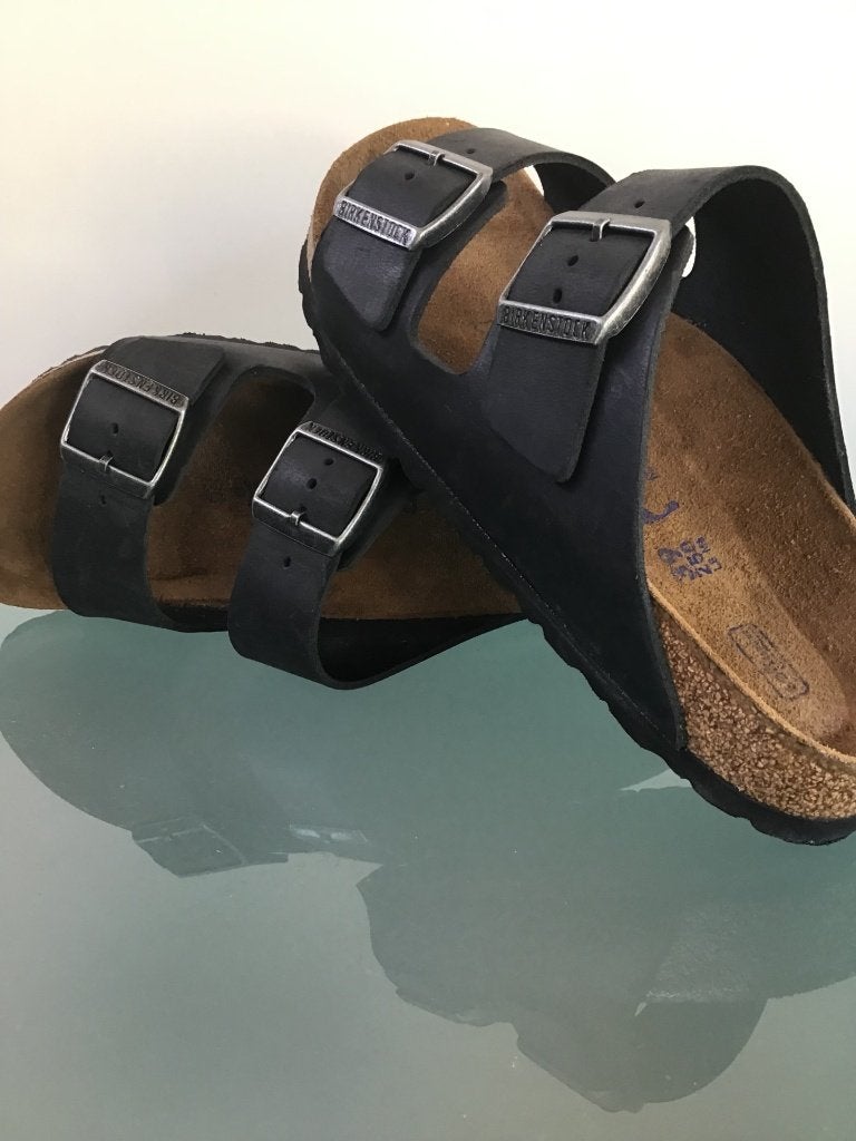 Birkenstock Arizona zwart 39 SF Nieuw! | Gratis verzenden, Slippers, Verzenden, Zwart, Nieuw