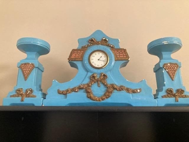Antiek schouwornament., Ophalen