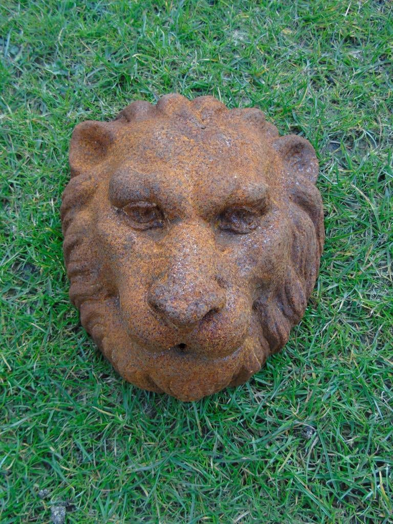 tête de lion jet d eau en fonte pat rouillé, Enlèvement ou Envoi, Neuf, Fonte, Fontaine