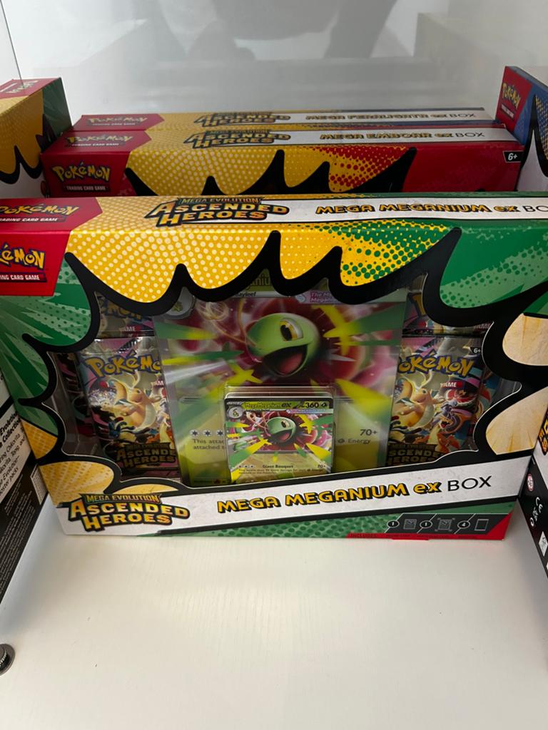 Pokemon Asecnded heroes Mega set te koop!, Ophalen of Verzenden, Nieuw, Boosterbox