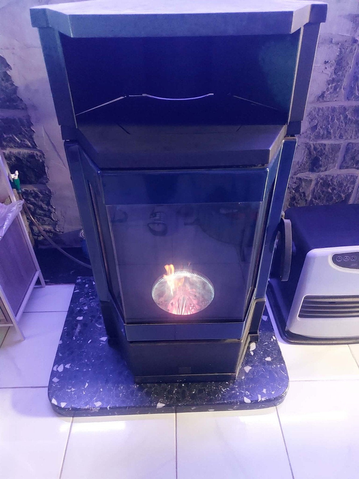 chauffage au mazout 12kw Nestor Martin fonctione très bien, Enlèvement, Utilisé, Autres carburants, Poêle à charbon