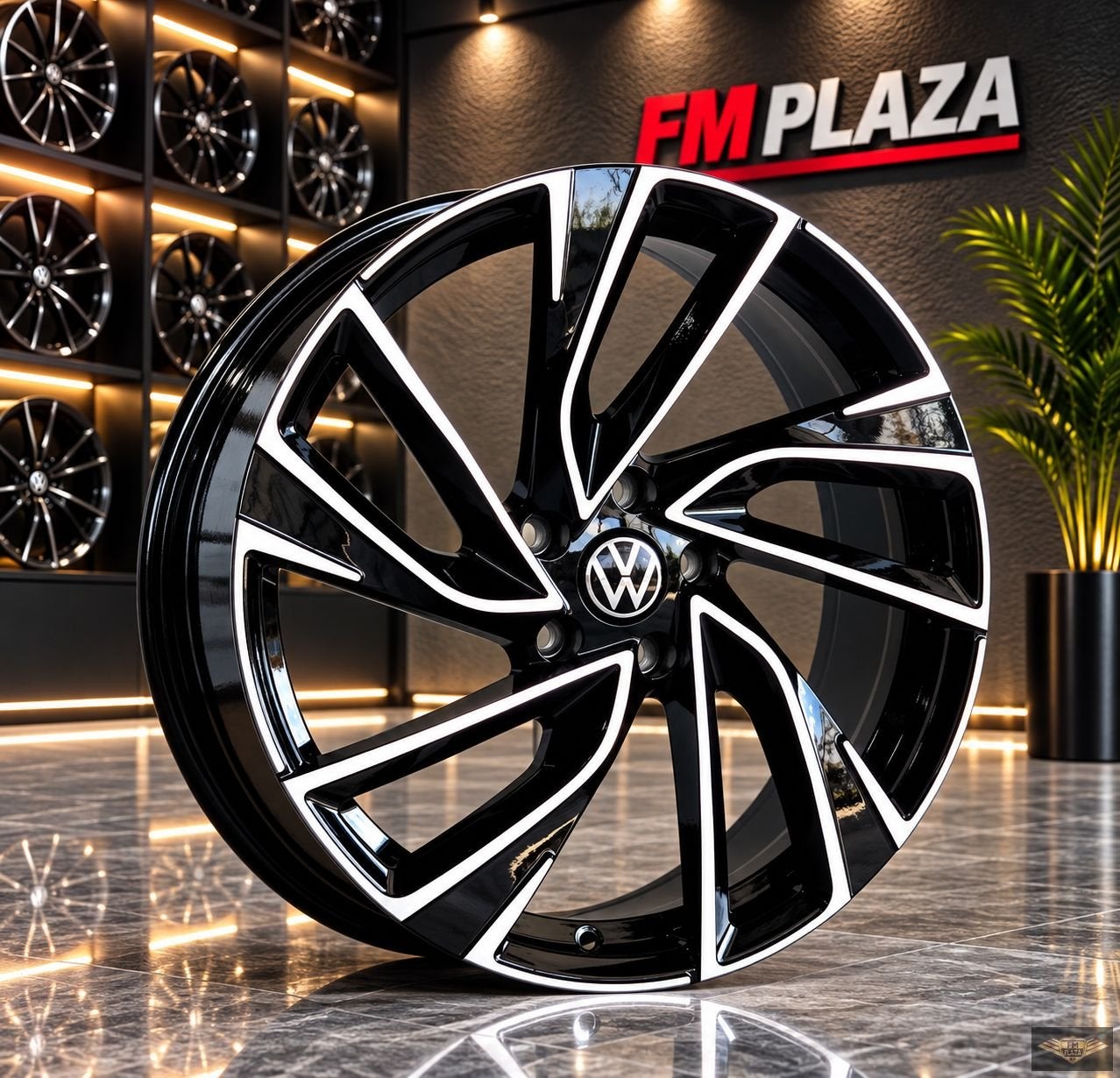 18 inch 5x100 VW Polo Adelaide Look Velgen Nieuw, Autos : Pièces & Accessoires, Neuf, Véhicule de tourisme, -, -