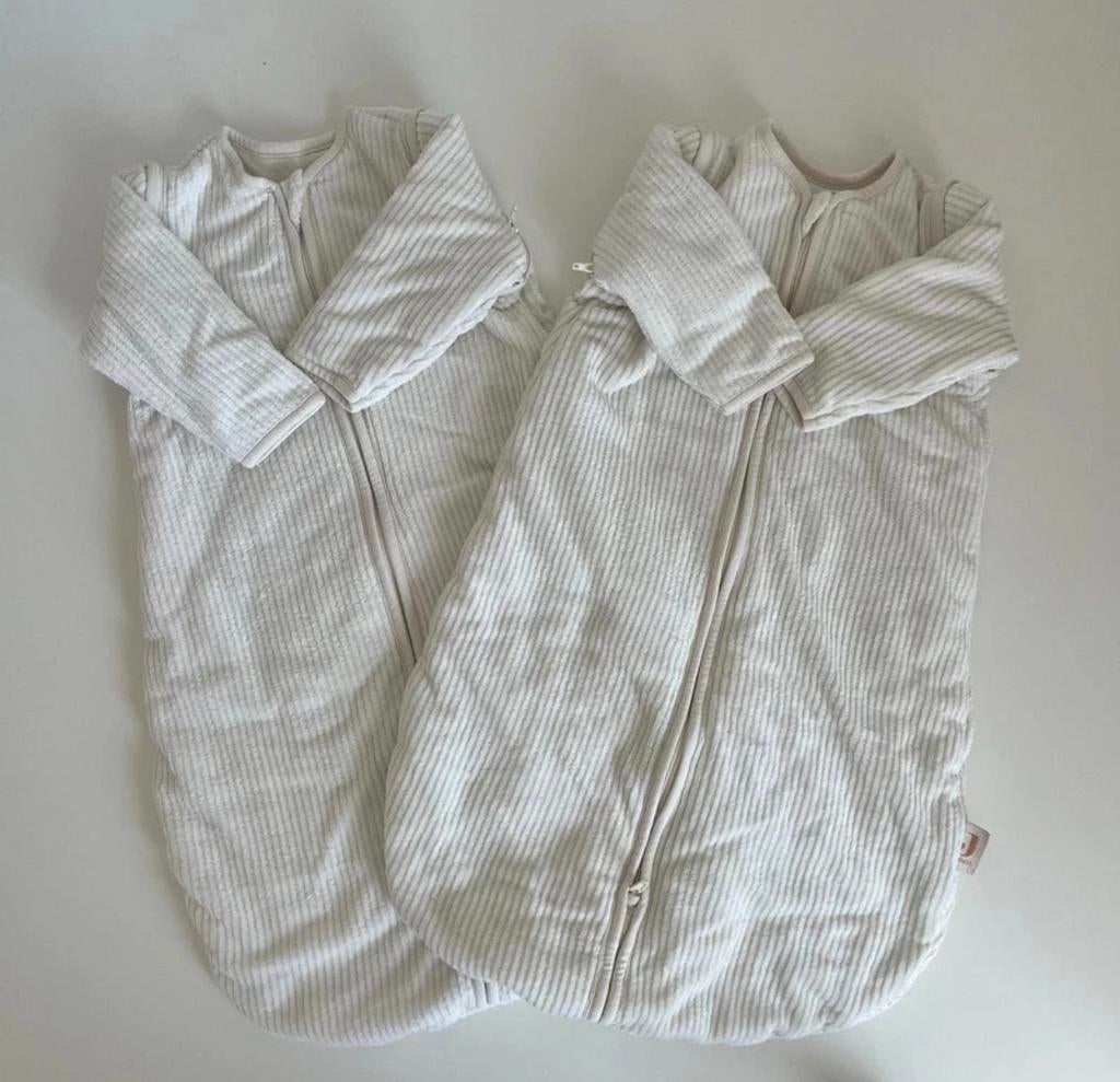 2 najaar/winter slaapzakken Jollein, Ophalen, Zo goed als nieuw, Minder dan 70 cm, Slaapzak