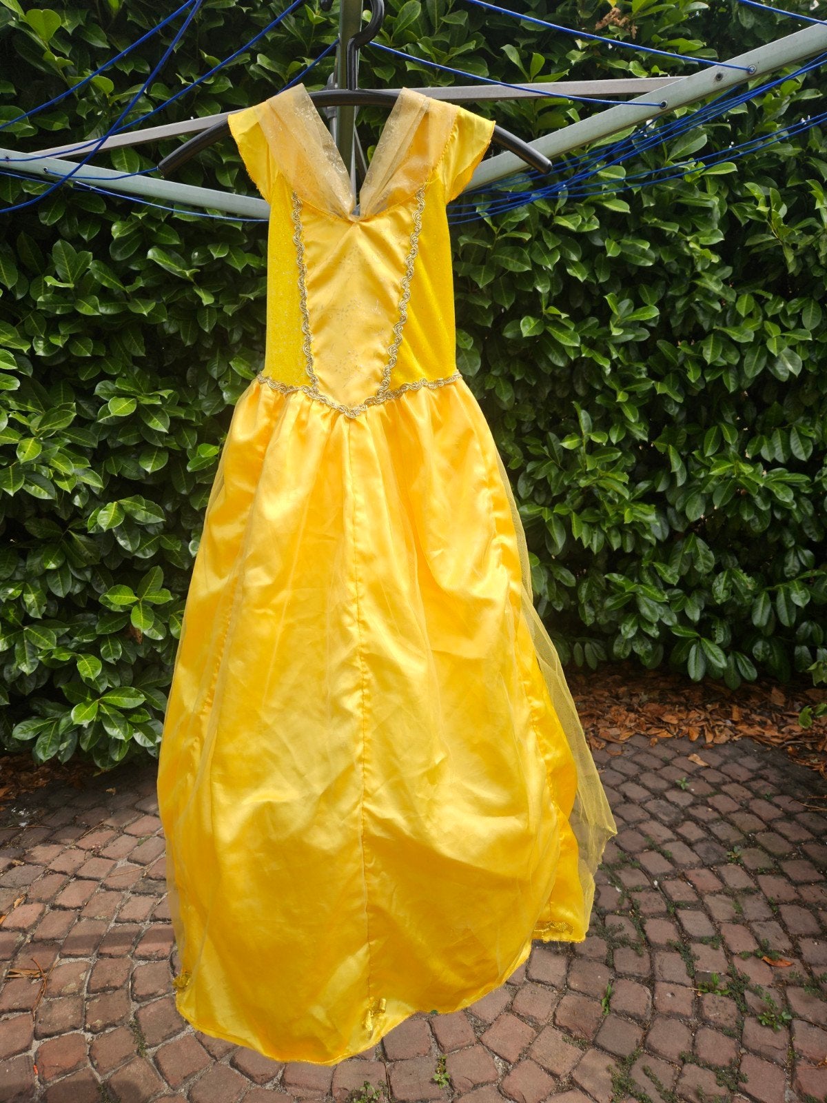 Verkleedkleed Belle 9-10 jaar 140cm, Kleding | Dames, Carnavalskleding en Feestkleding, Ophalen, Gedragen, Kleding