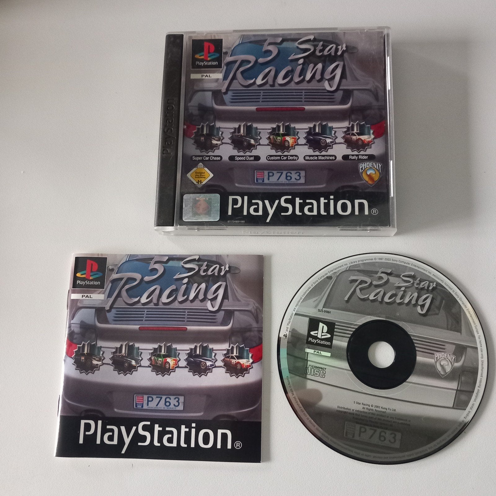 5 star racing Playstation 1 pal, Ophalen of Verzenden