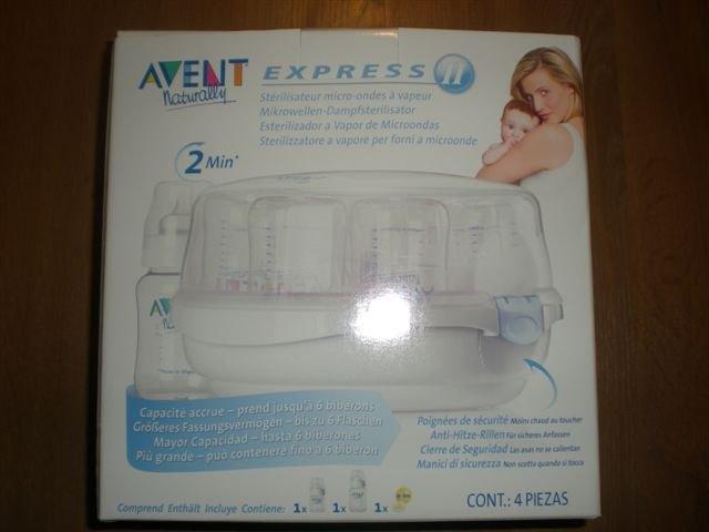 Avent stoomsterilisator microgolf express II, Kinderen en Baby's, Babyvoeding en Toebehoren, Nieuw, Sterilisator, Ophalen of Verzenden