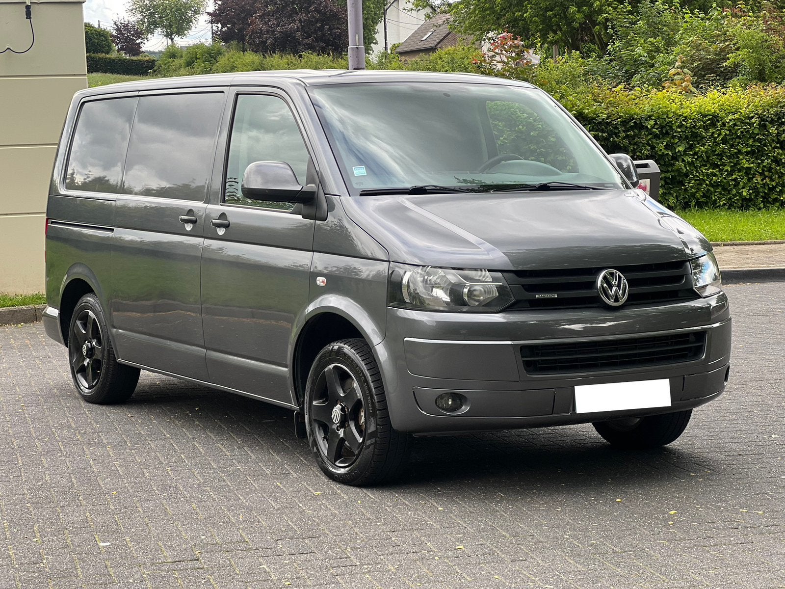 Volkswagen T5 Transporter lang chassis 2.0BiTDI 4X4, Auto's, Stof, 4 cilinders, Volkswagen, Overige kleuren