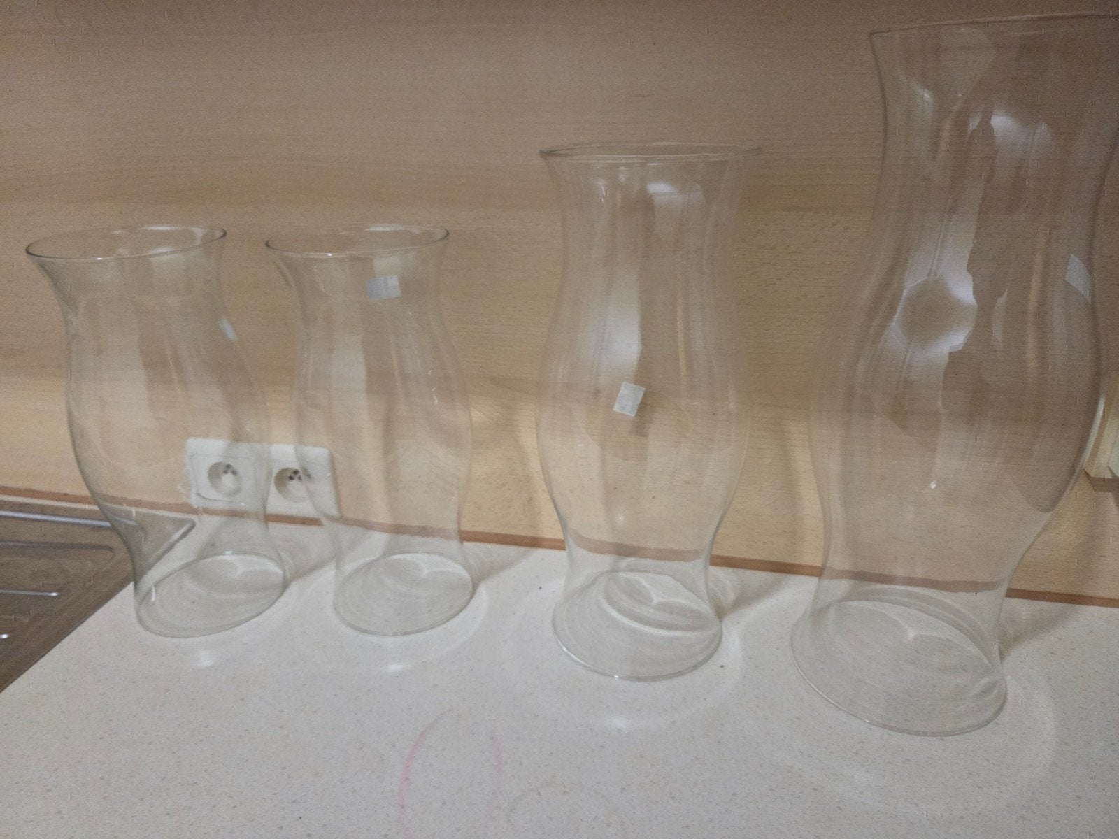 vases photophore, Maison & Meubles, Neuf, Photophore, Verre, Enlèvement