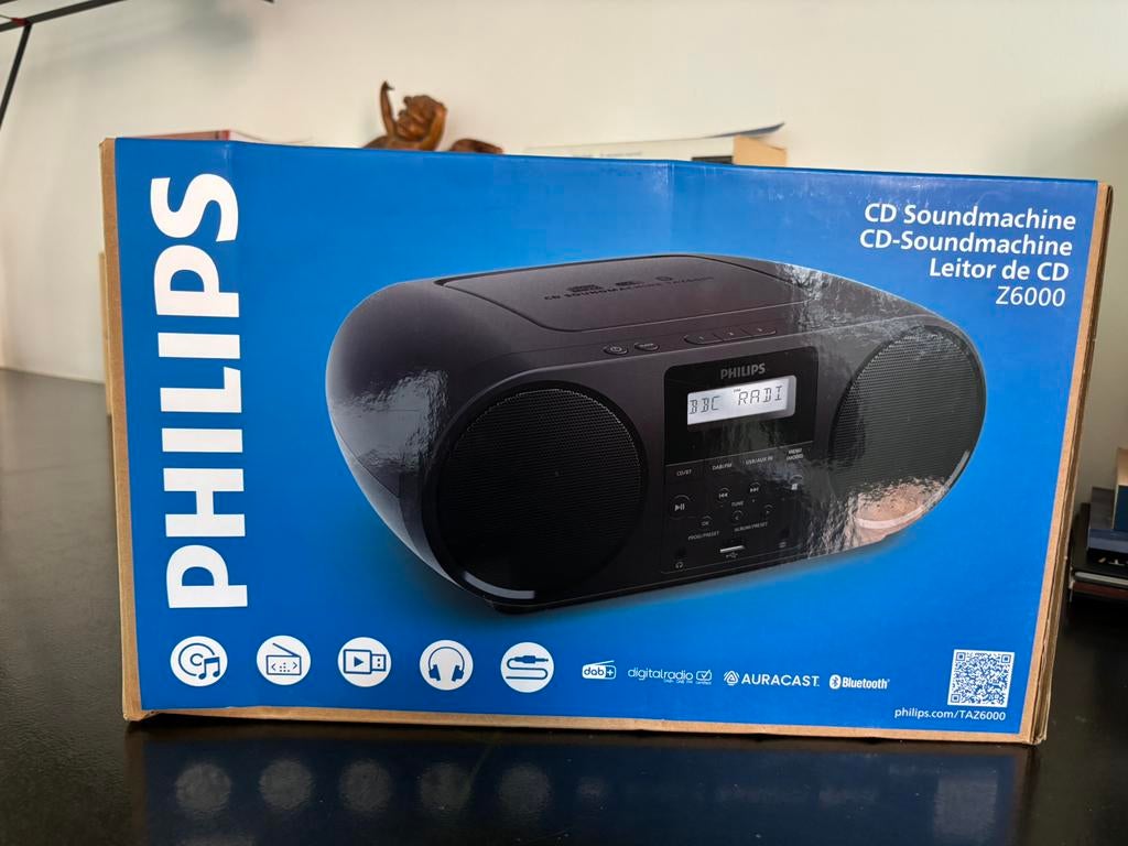 Philips CD-Soundsystem Z6000, Audio, Tv en Foto, Cd-spelers, Ophalen, Nieuw, Philips, Draagbaar