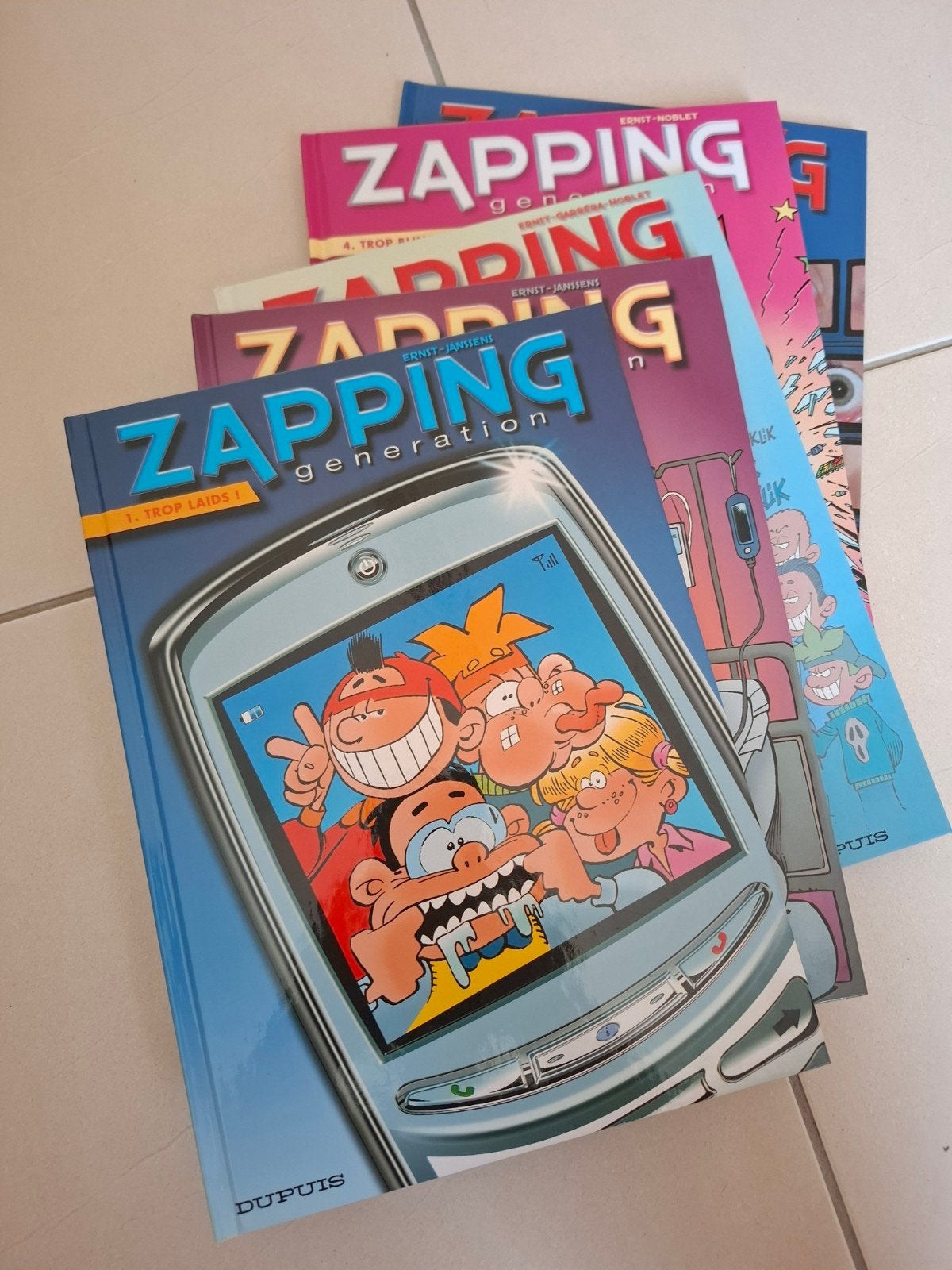 Lot de 5 BD zapping génération, Verzamelen, Speelkaarten, Jokers en Kwartetten, Ophalen, Nieuw
