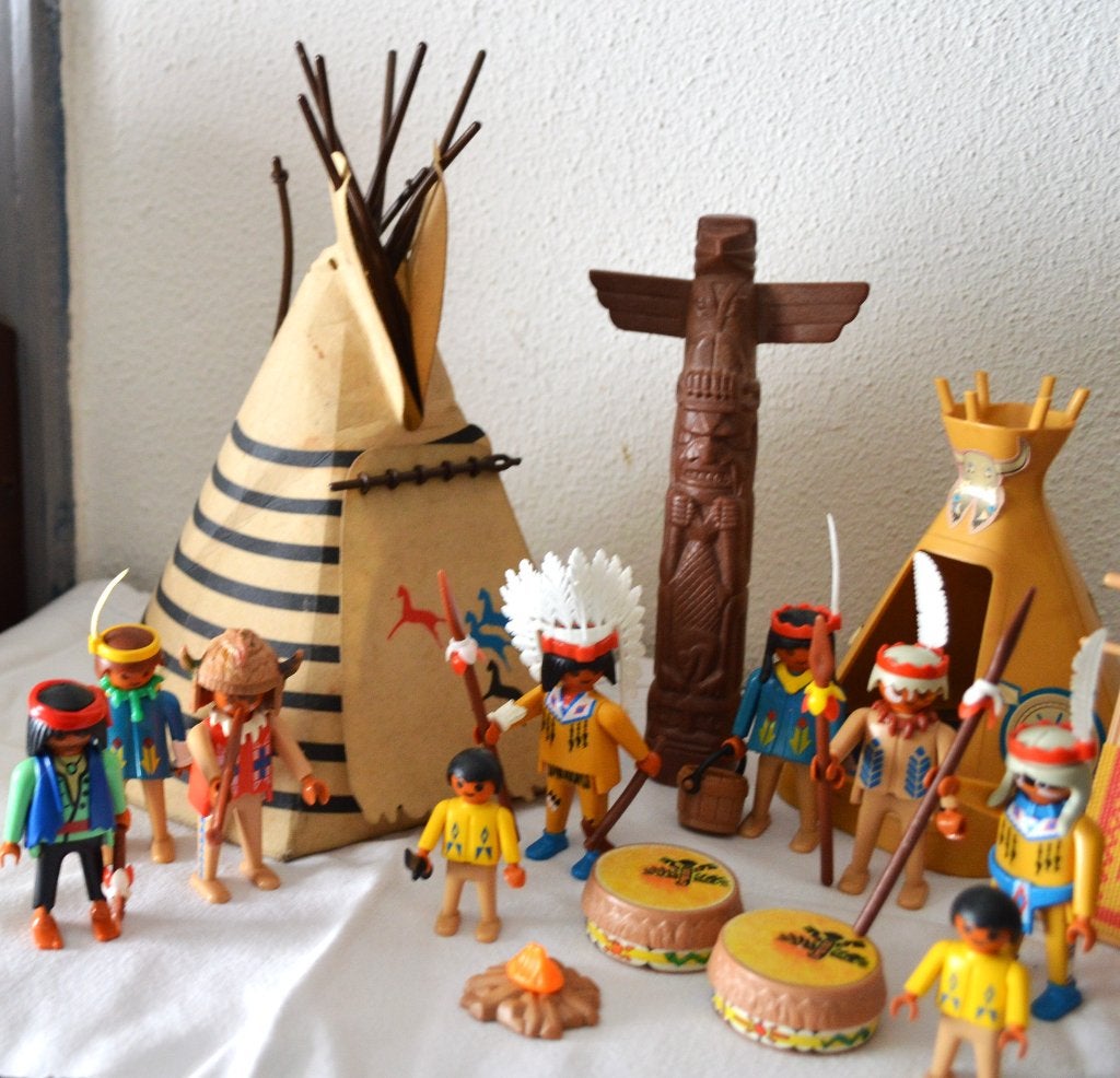 Playmobil Village indien, Enfants & Bébés, Jouets | Playmobil, Historique, Enlèvement ou Envoi, Kit complet, Utilisé