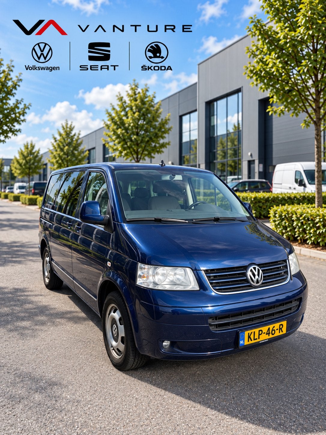 VW Caravelle 3.2 V6 benzine 4motion 8-zitplaatsen, Auto's, Blauw, Particulier, 4x4, Transporter