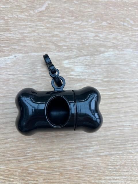 Porte-sac à crottes de chien noir - Nouveau !, Enlèvement ou Envoi, Neuf