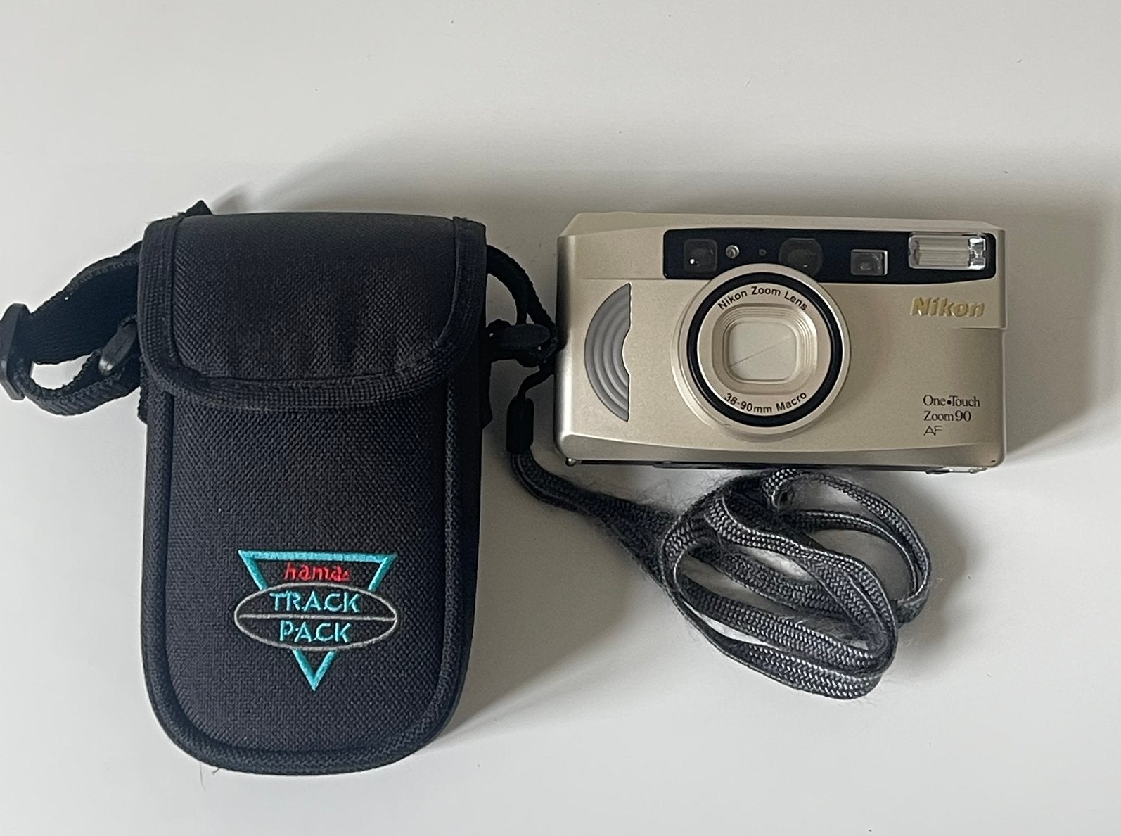 Nikon Zoom 90 One Touch Analoge Fototoestel, Audio, Tv en Foto, Fotocamera's Analoog, Ophalen of Verzenden, Zo goed als nieuw