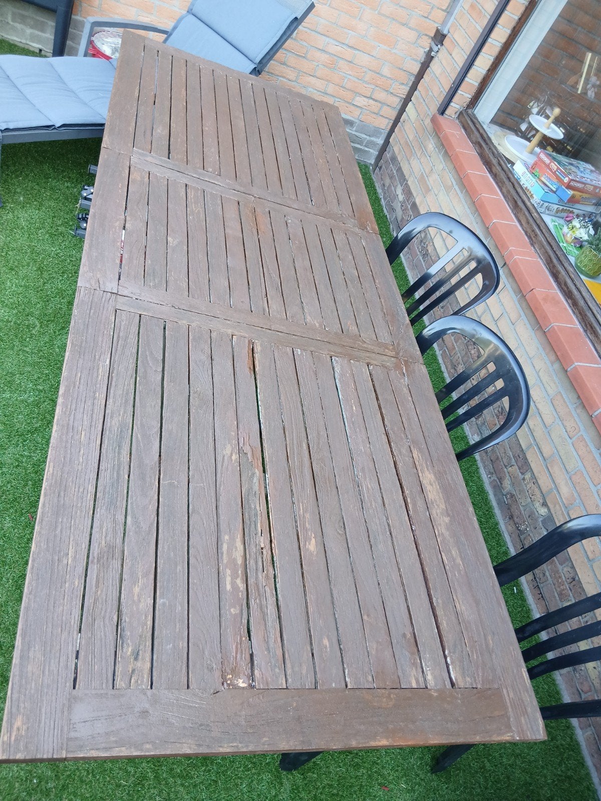 GRATIS  Tuintafel voor 10 personen, Tuin en Terras, Ophalen