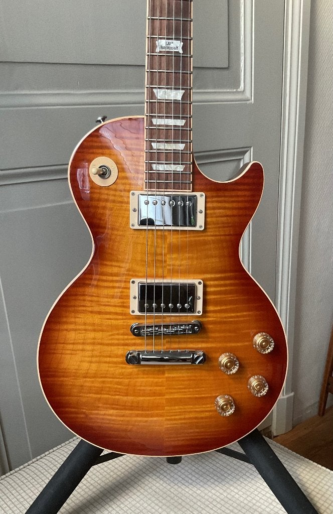 Gibson Les Paul Standard 2014 Honeyburst, Muziek en Instrumenten, Ophalen, Zo goed als nieuw, Solid body, Gibson