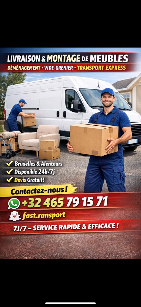 Service de Livraison & Déménagement, Offres d'emploi, À partir de 3 ans