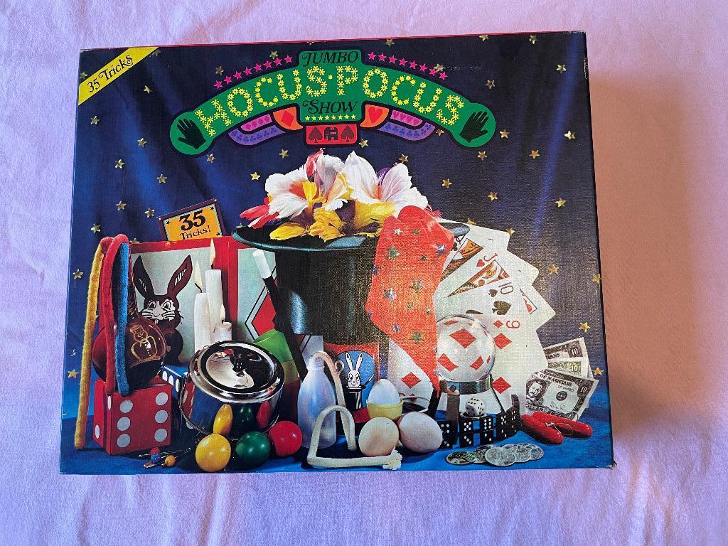 Boîte de jeux tours de magie Hocus Pocus, Enlèvement, Neuf, Jumbo
