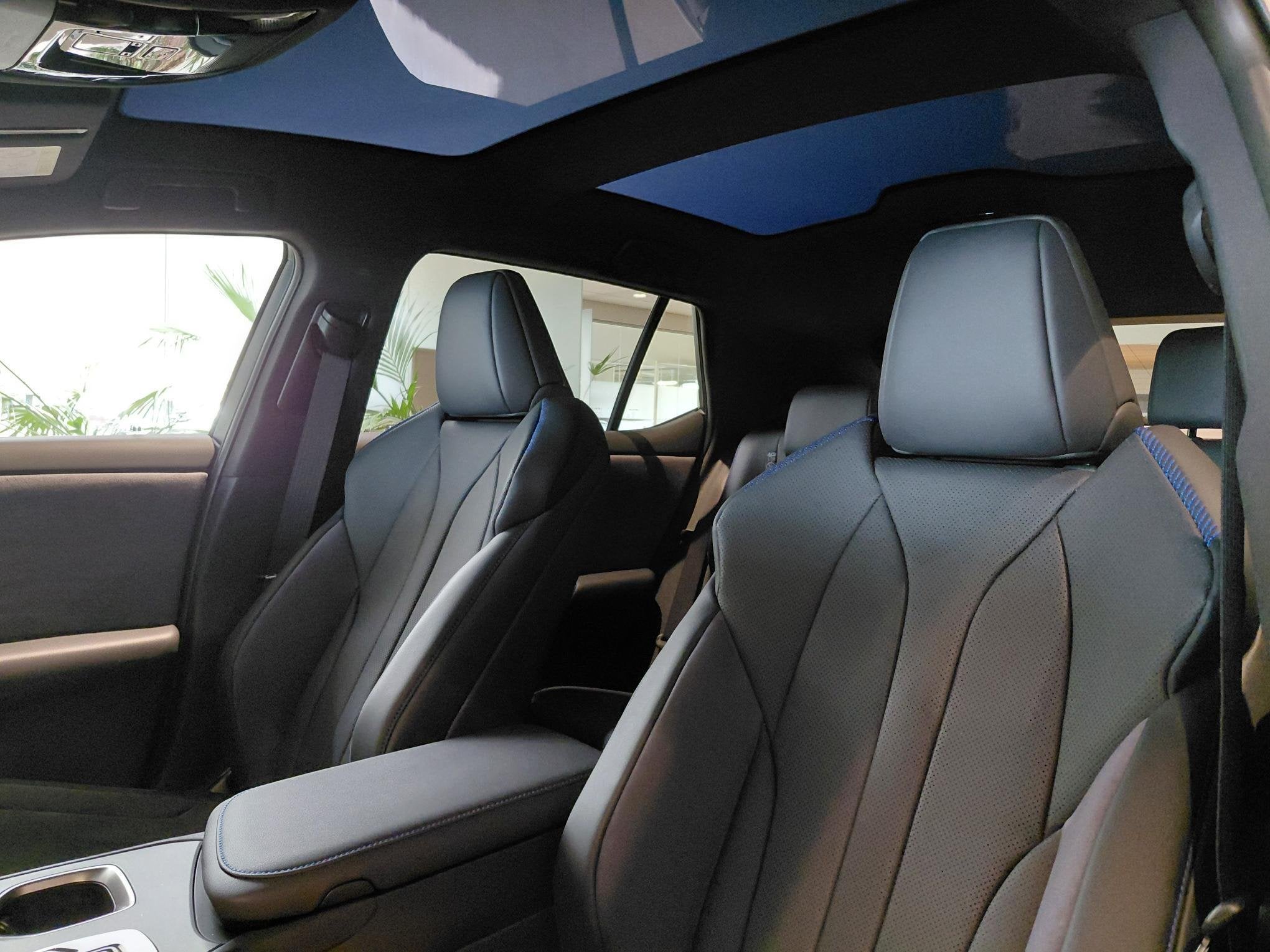 Lexus RZ 550e AWD F SPORT Line, Auto's, Automaat, Stof, 5 zetels, RZ
