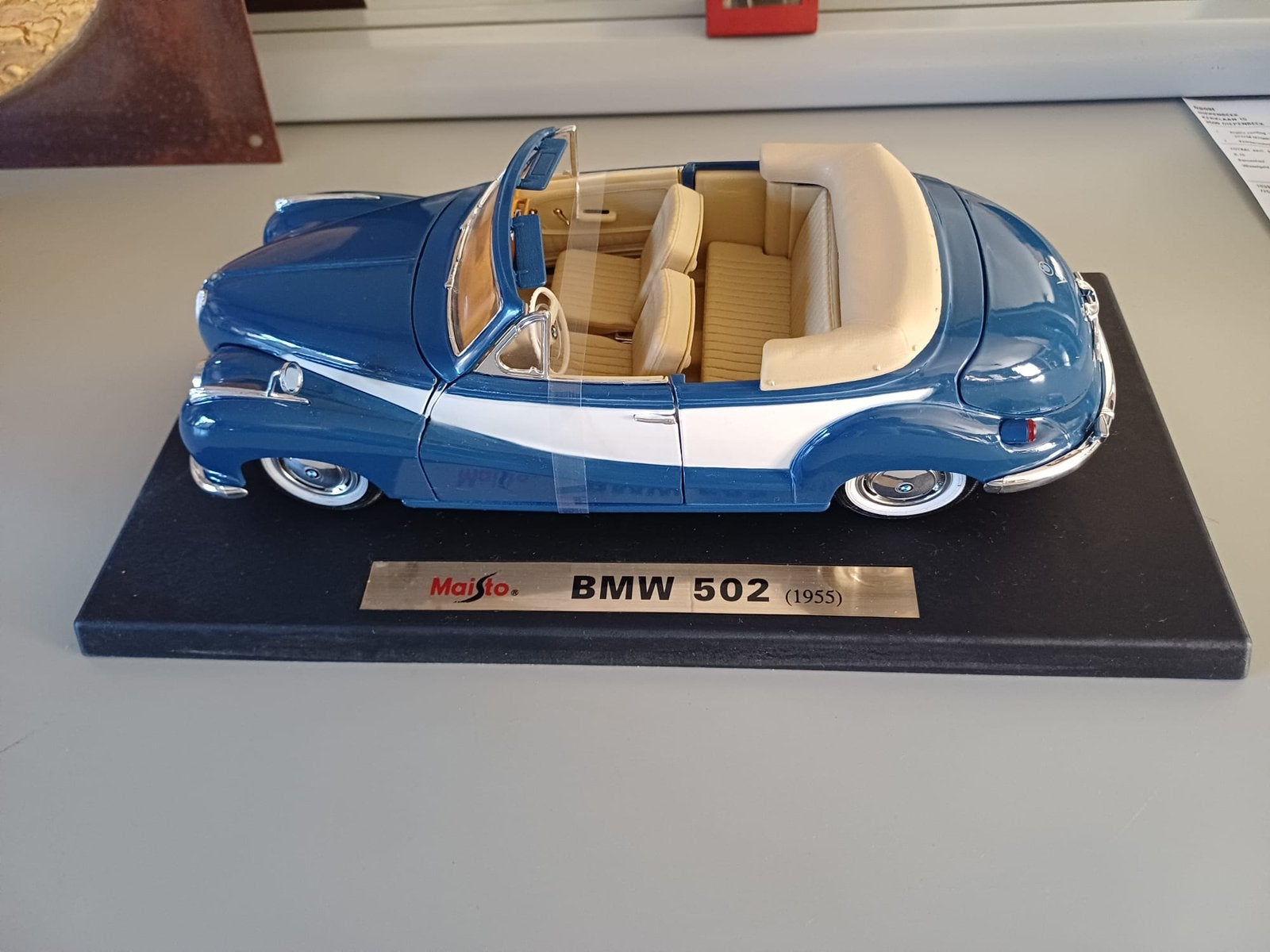 BMW 502 (1955), Enlèvement, Comme neuf