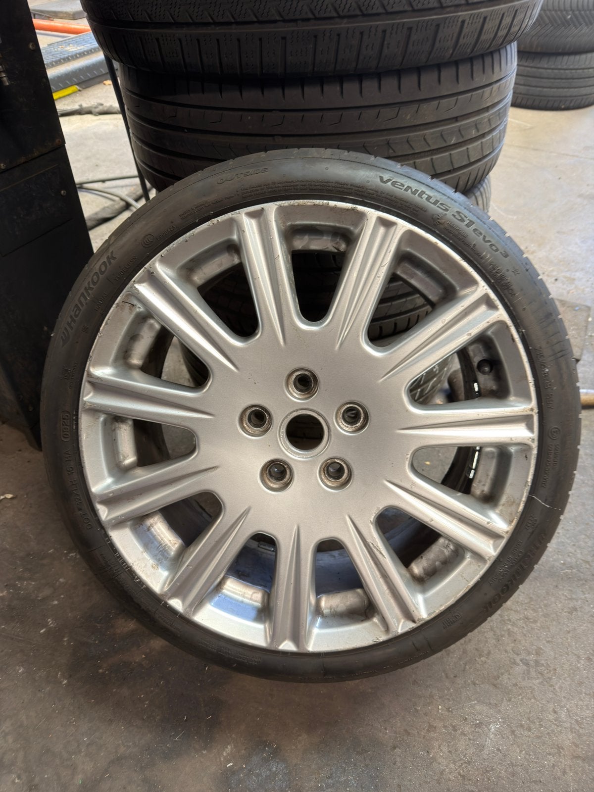Jantes maserati 5x114 avec calle et boulon pour 5x112, Autos : Pièces & Accessoires, Enlèvement ou Envoi, Jante(s)