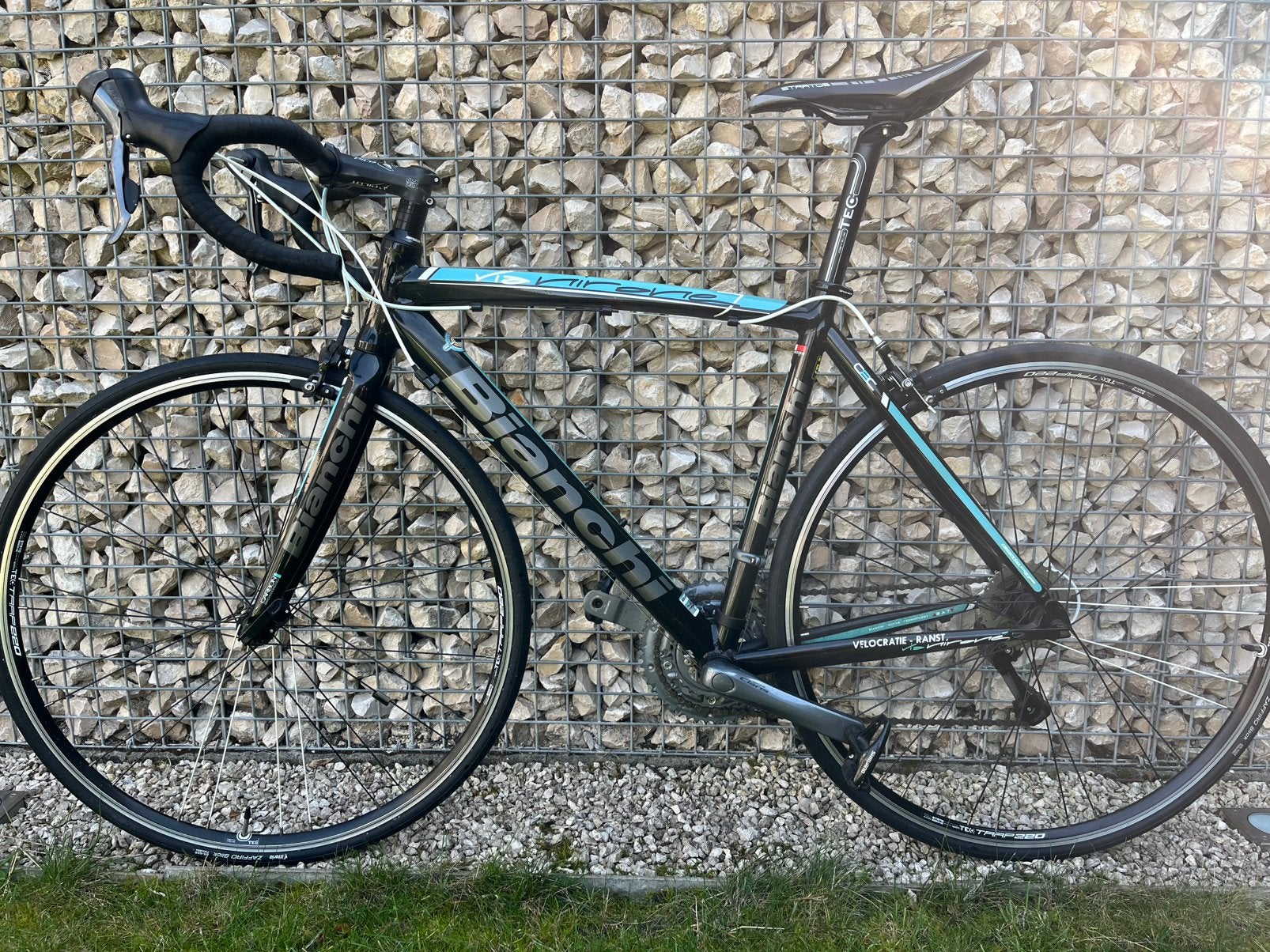 Koersfiets Bianchi, Ophalen, Gebruikt