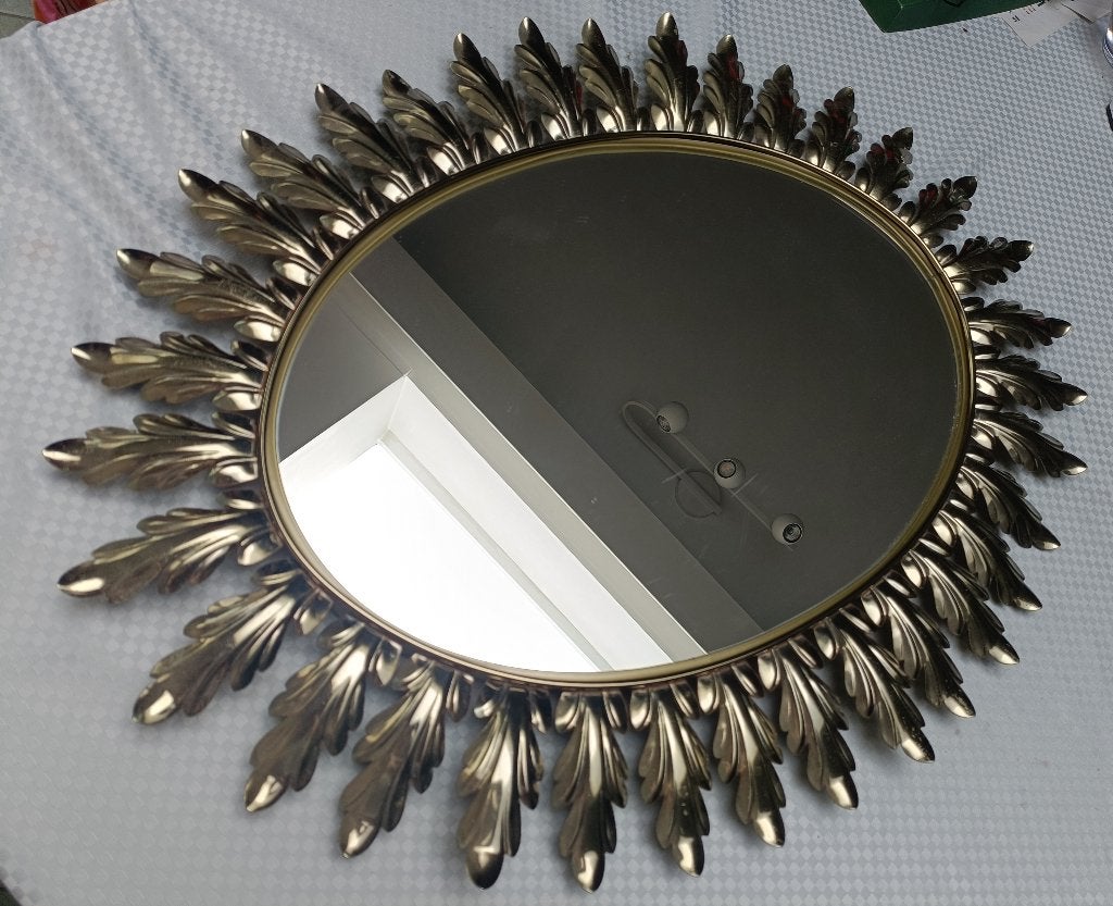 Wandspiegel, Huis en Inrichting, Woonaccessoires | Spiegels, Ophalen, Minder dan 50 cm, Gebruikt, Minder dan 100 cm