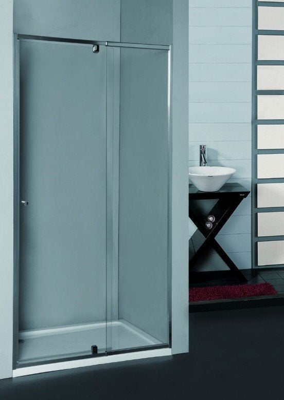 PORTE DE DOUCHE PIVOTANTE EXTENSIBLE 90CM, Divers, Divers Autre, Neuf, Enlèvement
