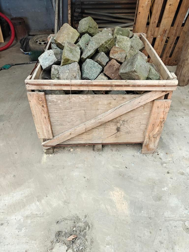 Porfier kasseien, Tuin en Terras, Ophalen