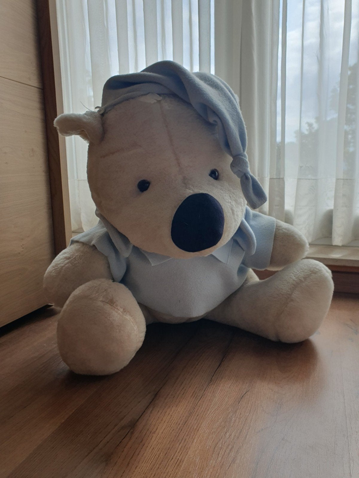 Pluche knuffelbeer, Enlèvement
