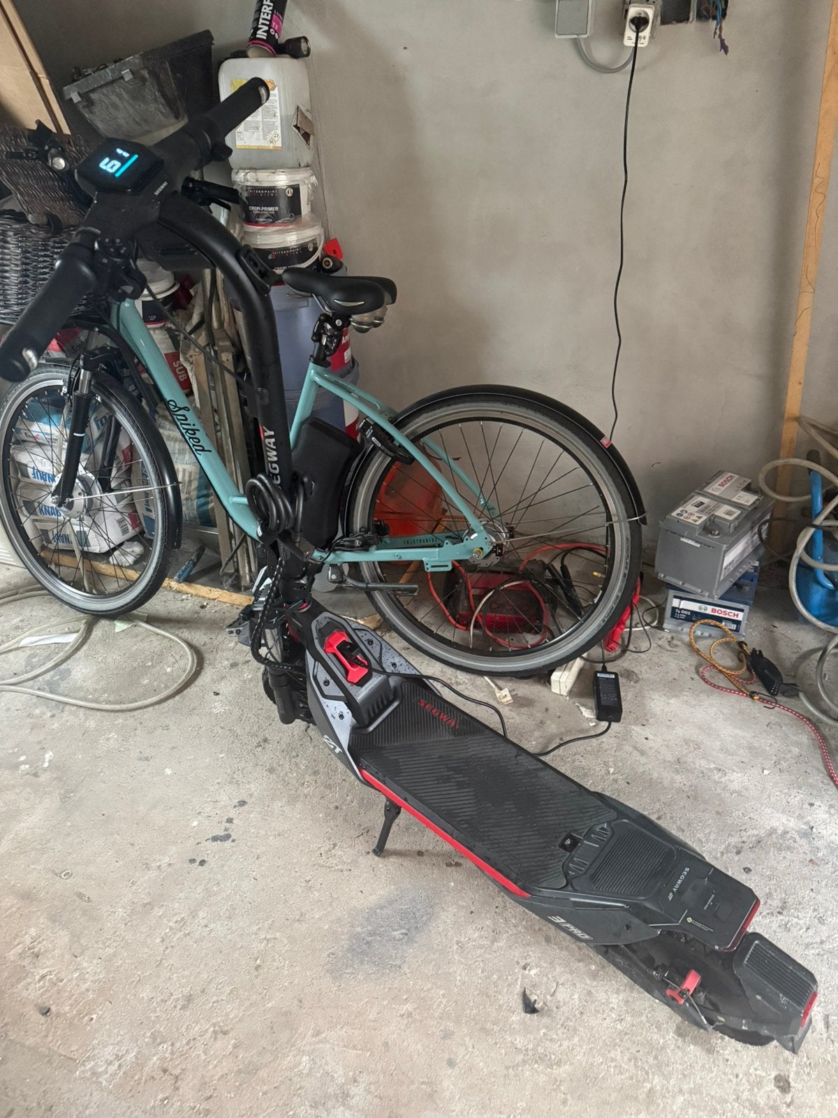 Ninebot zt3 pro, Fietsen en Brommers, Ophalen, Zo goed als nieuw