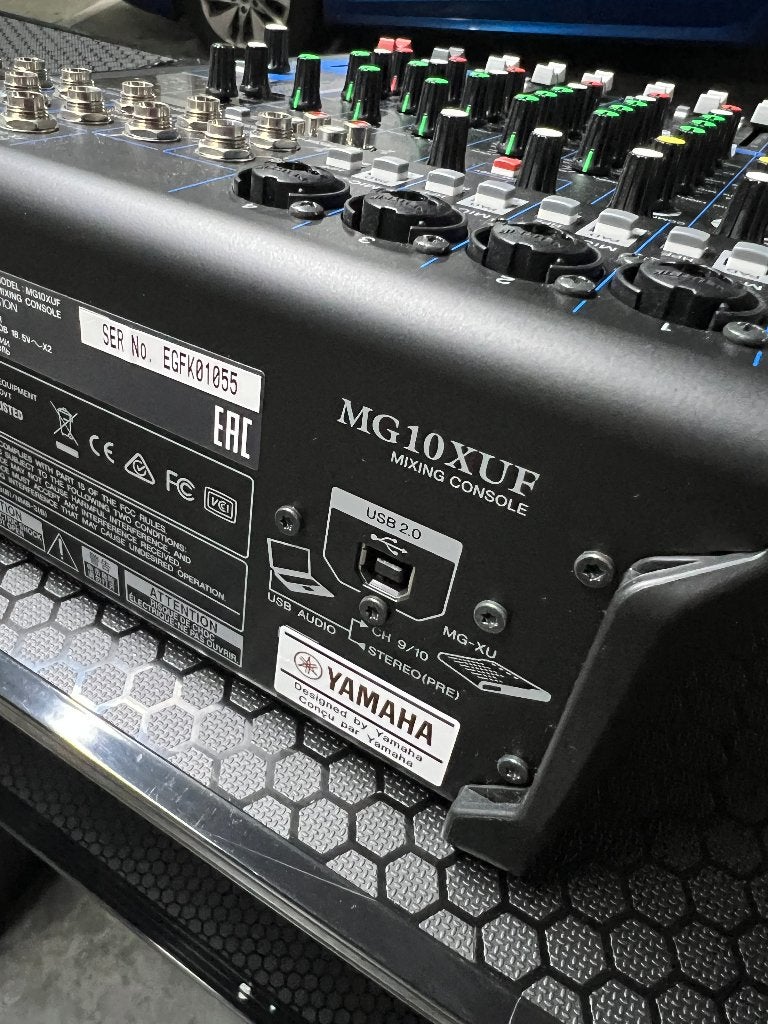 Yamaha MG10XUF 10-kanaals mengpaneel met effecten nieuw, Musique & Instruments, Tables de mixage, Enlèvement, Neuf, 5 à 10 canaux