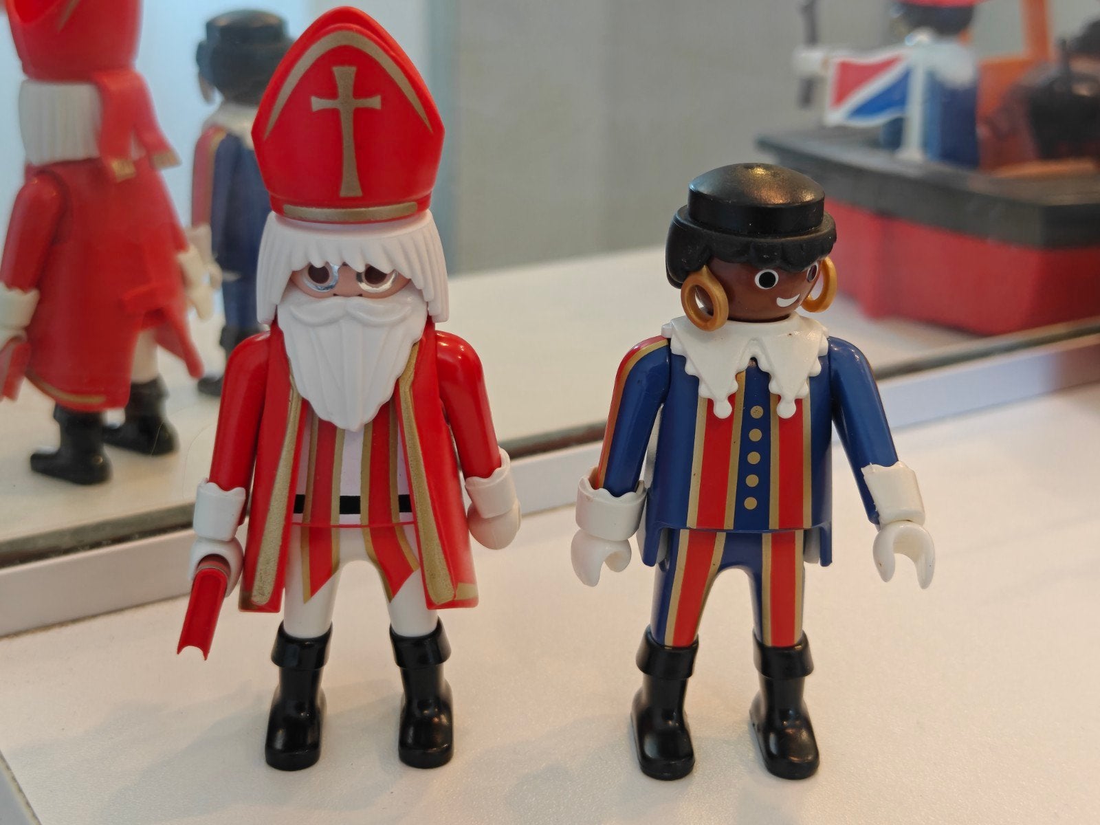 playmobil Sinterklaas en zwarte Piet, Kinderen en Baby's, Speelgoed | Playmobil, Ophalen of Verzenden
