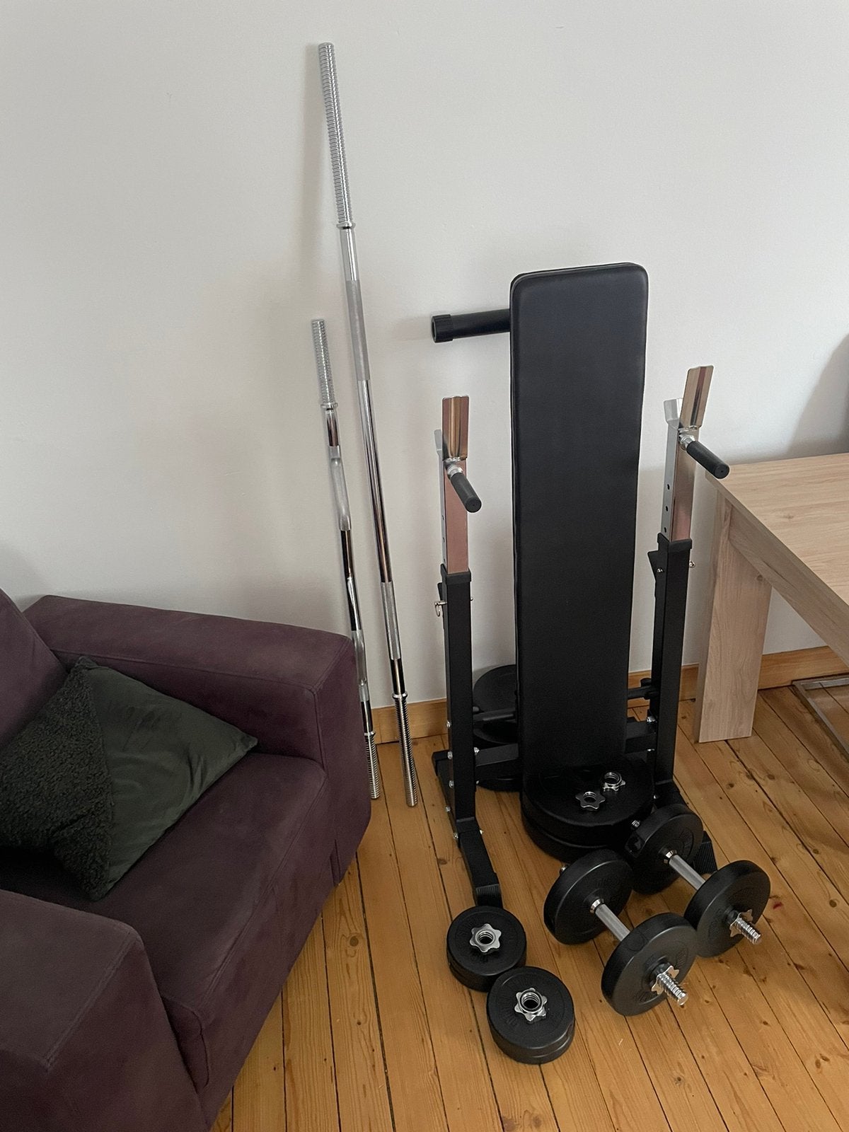 Complete home gym set, Ophalen, Zo goed als nieuw