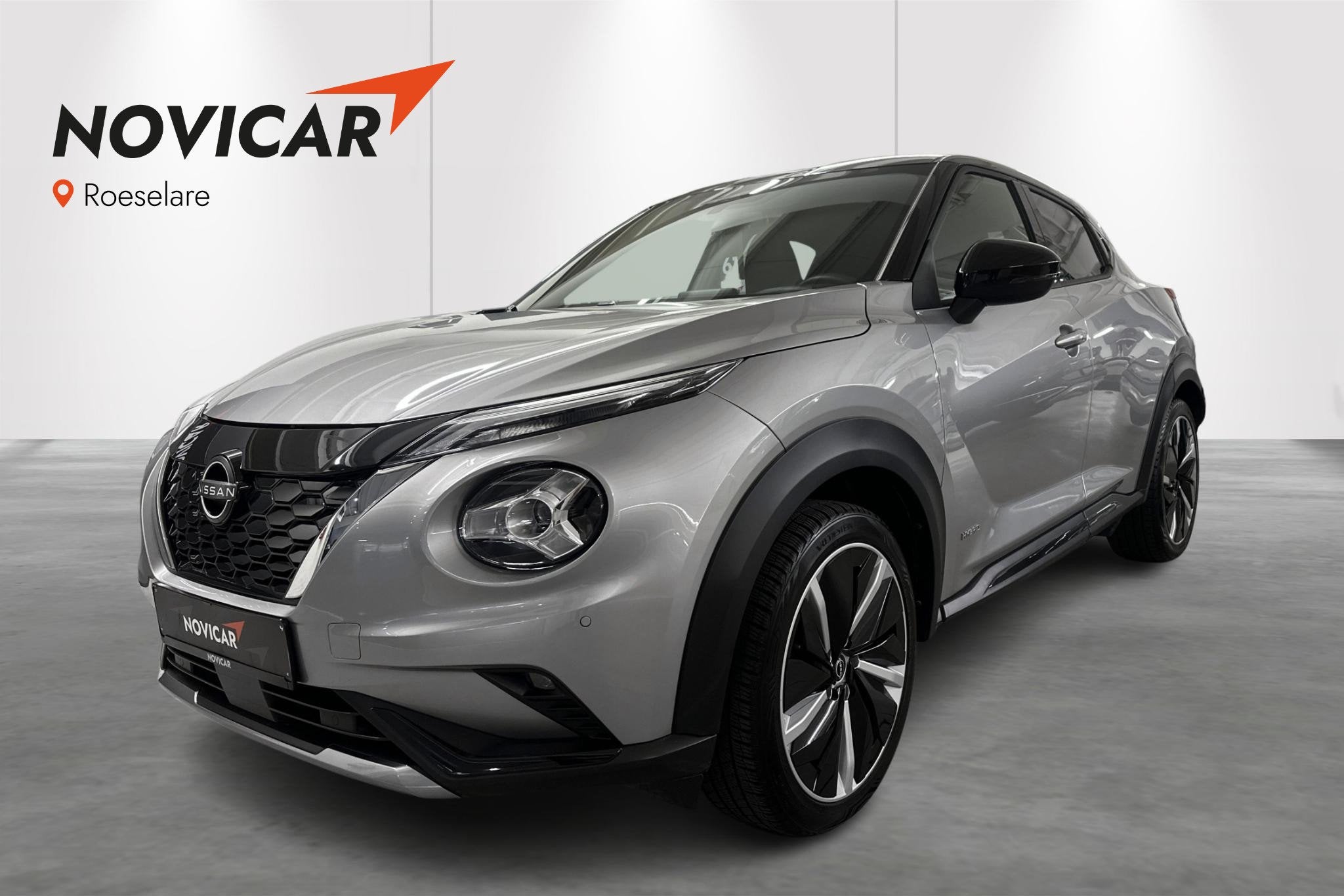 Nissan Juke 1.6 Hybrid 145 N-Design, Stof, Gebruikt, 750 kg, 4 cilinders