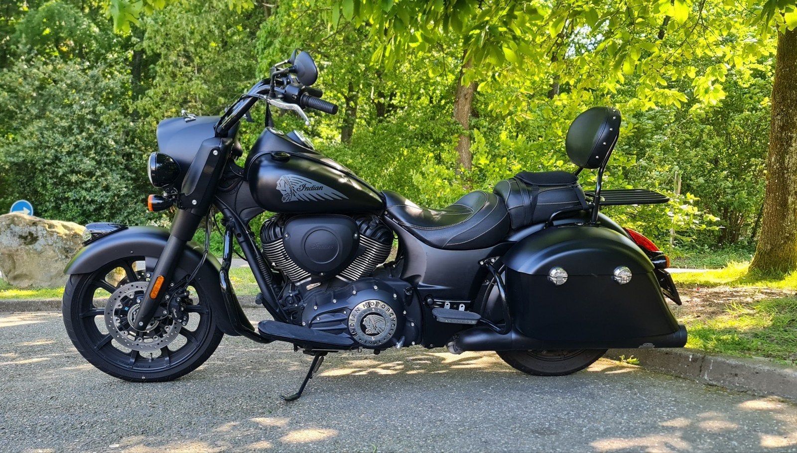 Indian Springfield Dark Horse 2019, Enlèvement, Plus de 35 kW