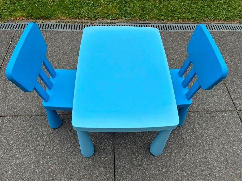 Ikea tafeltje en 2 stoeltjes, Kinderen en Baby's, Kinderkamer | Tafels en Stoelen, Ophalen, Gebruikt, Tafel(s) en Stoel(en)